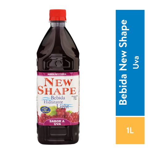 Bebida Hidratante New Shape Sabor Uva -1000 ml