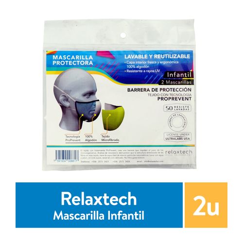 Proprevent Mascarilla Niño - 2 Unidades