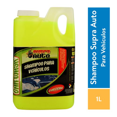 Shampoo Alta Calidad Con Cera Para Vehículo -Litro