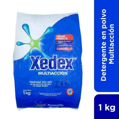 Detergente en polvo Xedex limpieza activa - 1000 g