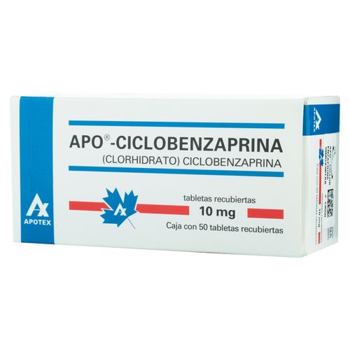 Apo-Ciclobenzaprina 10Mg , Precio indicado por unidad