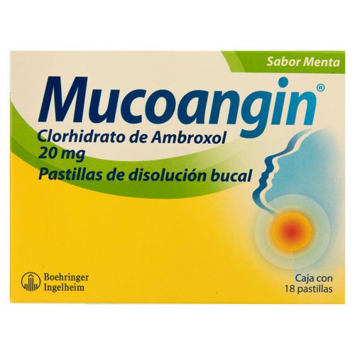 Mucoangin 20Mg X18 Tab