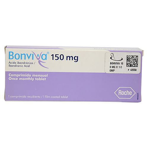 Bonviva 150 mg caja 1 comprimido - Precio indicado por caja