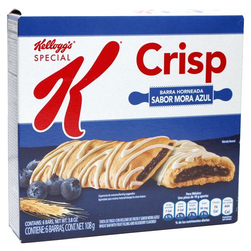 Kelloggs Special K Crisp Mora Azul - 108gr