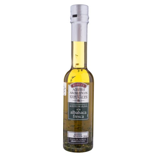 Aceite Borges Oliva Albahaca -200ml