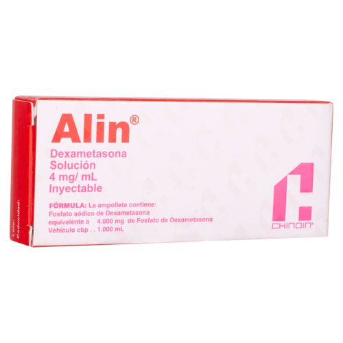 Alin 4Mg/1ml, Precio indicado por unidad