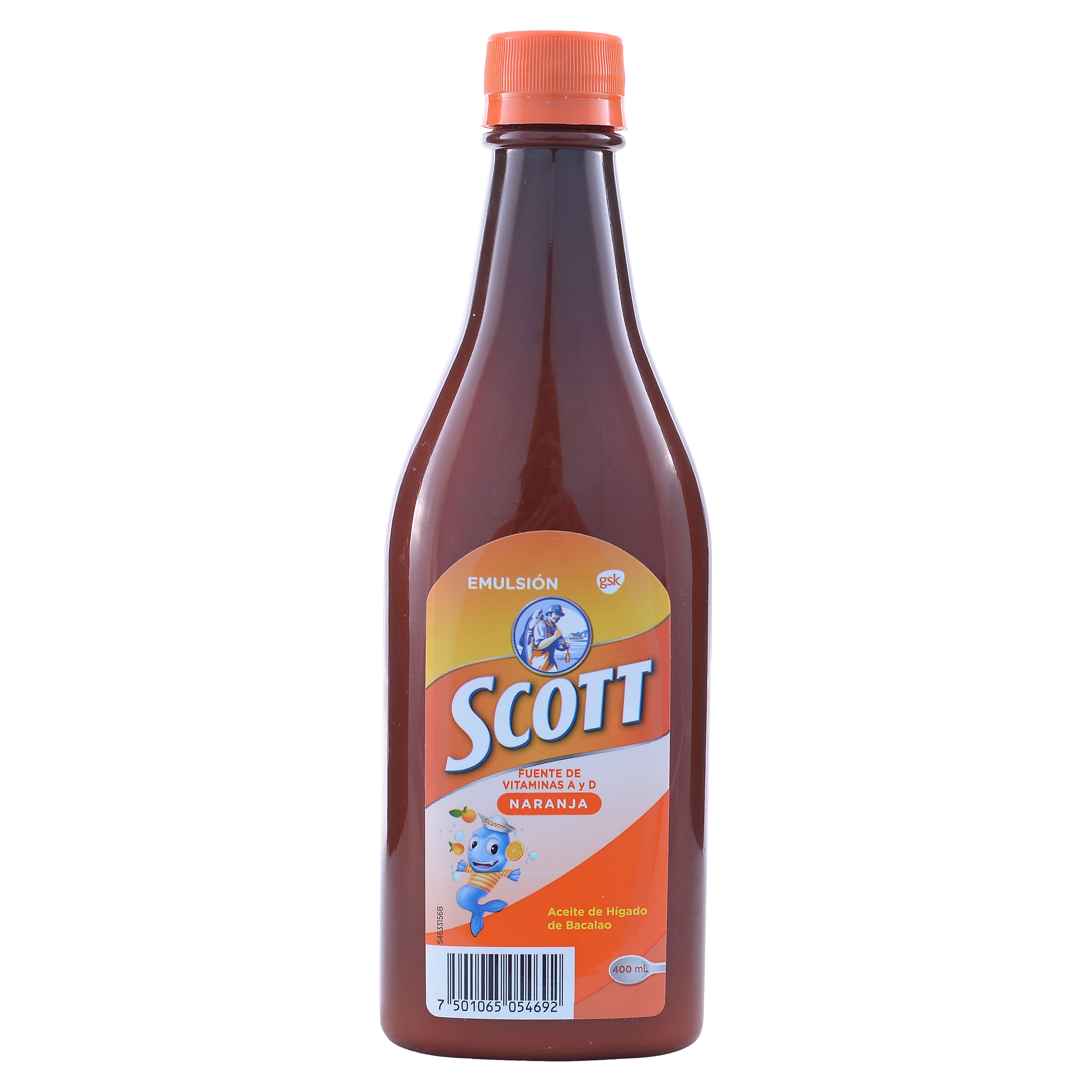 Comprar Emulsión Scott Extra Naranja -200ml