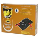 Sistema Exterminador RAID® MAX®, Trampas Para Cucarachas 4 piezas 16 G/12