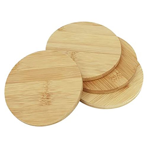 Ms Posavasos Bambu 4 Piezas