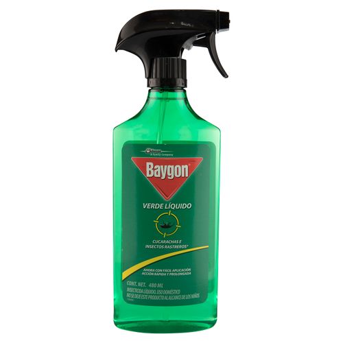 Insect Baygon Verde Liq Trigger 480Ml