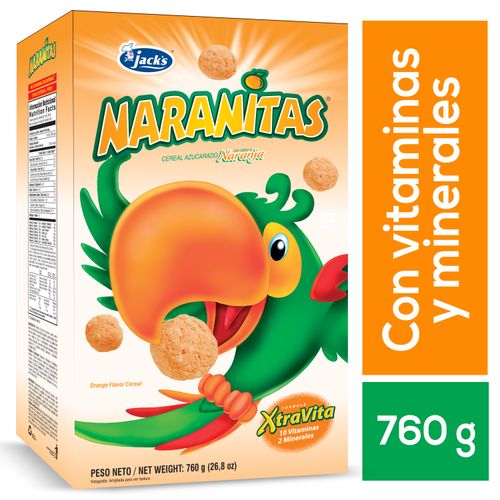 Cereal Naranitas Jack´S - 760Gr