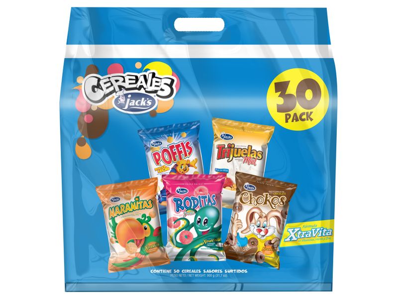 30 Pack Cereal Jack´S 900Gr Walmart Compra en línea