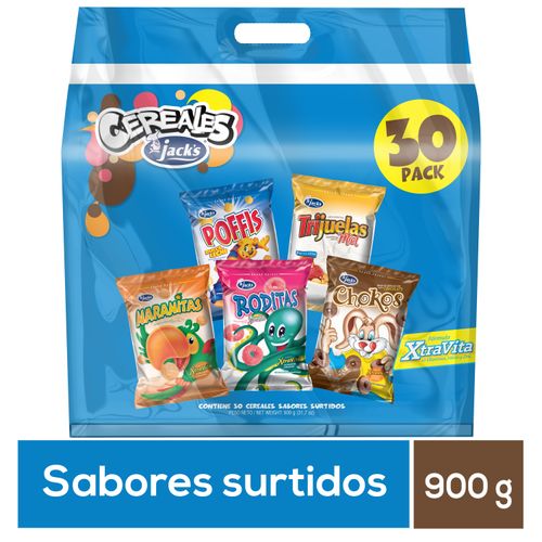 30 Pack Cereal Jack´S - 900Gr