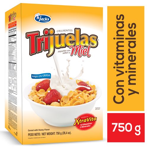 Cereal Jack's Trijuelas Miel - 750 g