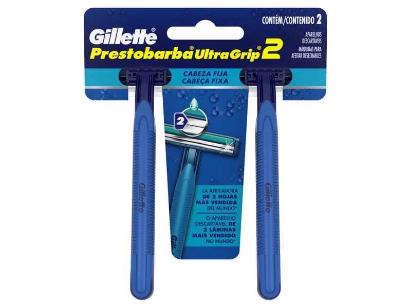 Rasuradora-Gillette-Prestobarba-Hombre-Ultra-Grip-2-Unidades-2-28648