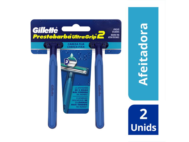 Rasuradora-Gillette-Prestobarba-Hombre-Ultra-Grip-2-Unidades-1-28648