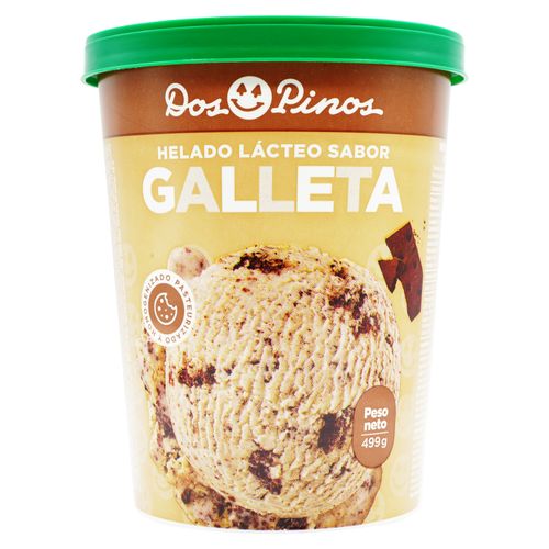 Helado Dos Pinos Galleta Con Chocolate - 499gr