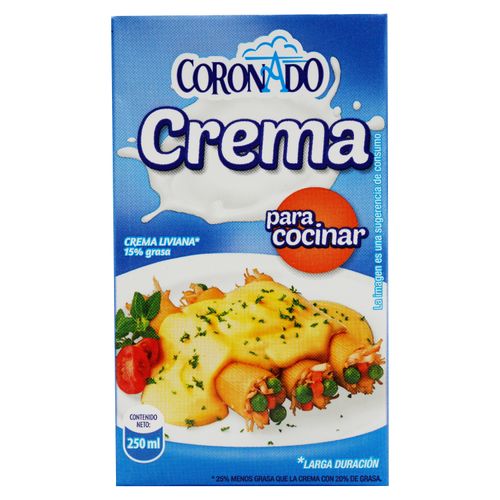 Crema Coronado Para Cocinar - 250ml