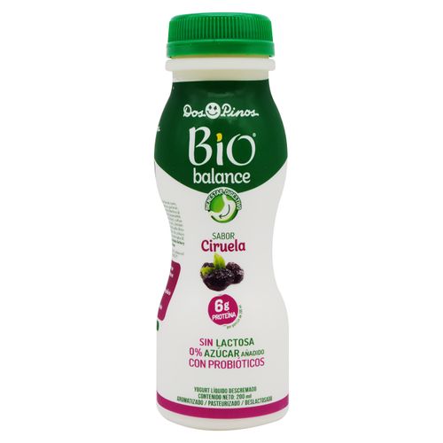 Yogurt Dos Pinos Bio Balance Ciruela Pasas - 200Ml