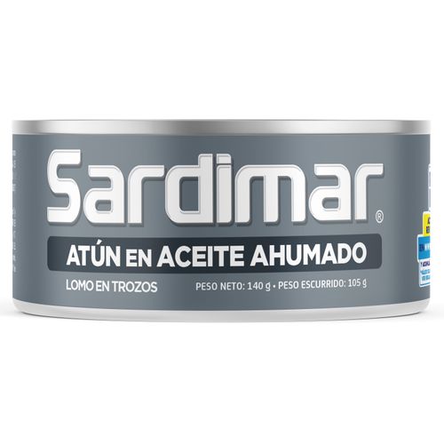 Atún Sardimar Trozos Aceite Ahumado - 105gr
