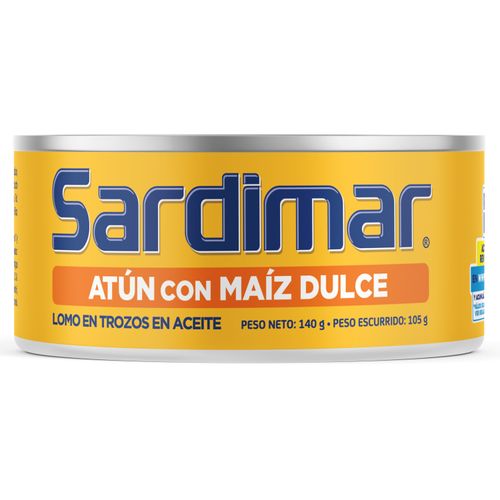 Atún Sardimar Trozos Maiz Dulce - 105gr