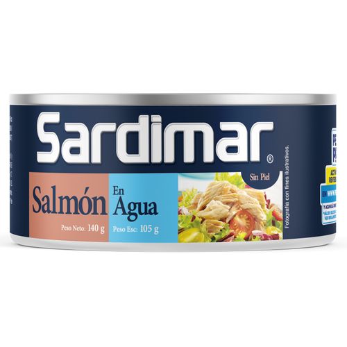 Salmón Sardimar Filete En Agua -140gr