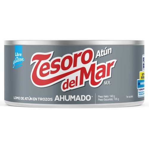 Atún Tesoro Del Mar Trozos Ahumado - 140gr