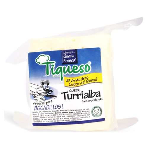 Queso Tiqueso Turrialba Bocadillos - 300Gr