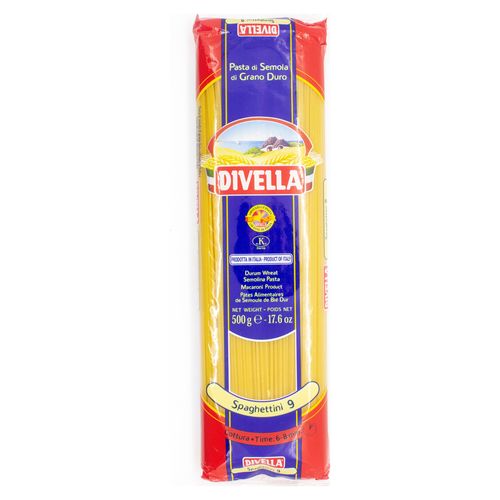 Pasta Divella Spaguetti No.9 - 500gr
