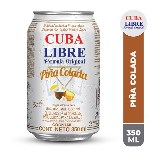 Cuba Libre Piña Colada 350Ml
