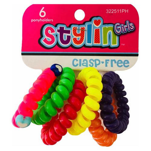 Cola Fantasy Para Cabello Resorte Corazon - 1 Unidad