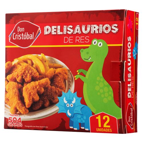 Delisaurios Don Cristóbal de res congelados 12 Uds - 504 g