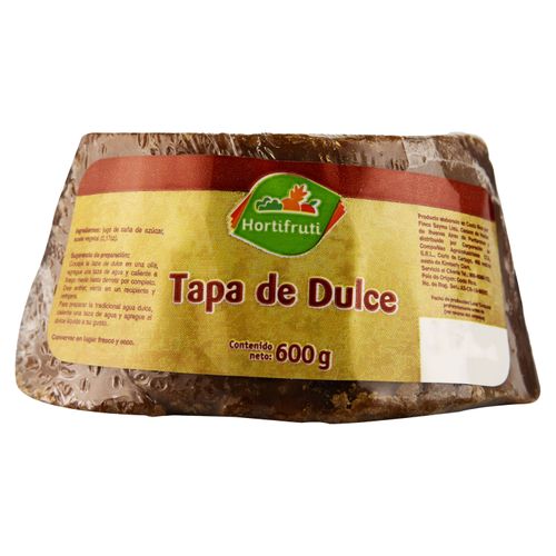 Dulce Hortifruti En Tapa - 600gr