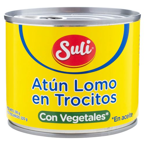 Atún Suli Trocitos Con Vegetales -295gr