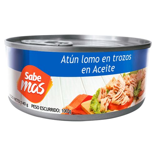 Atún Sabemas trozos en aceite - 140 g