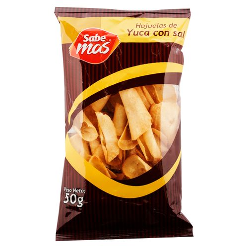 Yuca Sabemas Frita Con Sal - 50 g