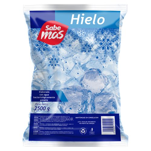 Hielo Sabemas en bolsa - 2500 g