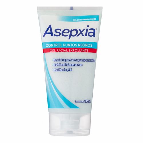 Gel facial Asepxia para puntos negros - 150 ml