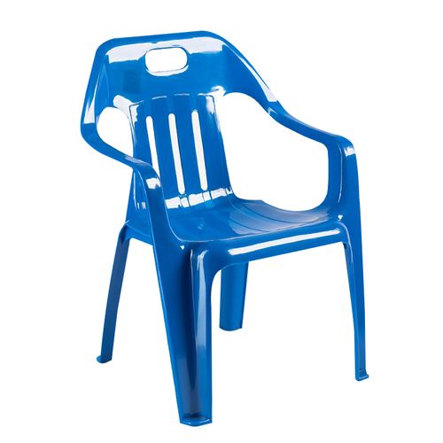 Uchosa Silla Plastica Para Ninos Azul