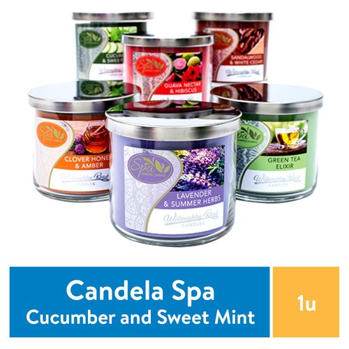 Candela Spa Cucumber And Sweet Mint
