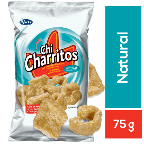 Snack Chicharritos Jacks Sabor Natural - 75gr