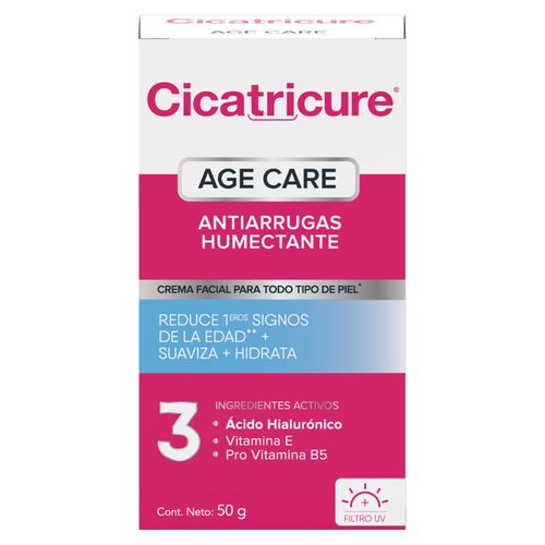 Crema Cicatricure Age Care Humectante -50gr