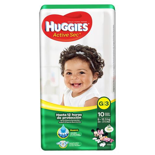 Huggies Panal Has Reg G8 10U