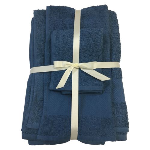 Set Towel Toallas Denim 3 piezas