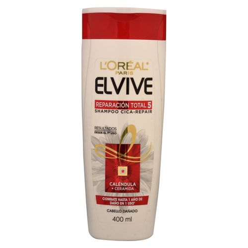 Shampoo Elvive Reparación Total - 5 400 ml