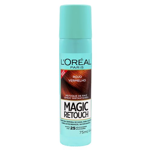Tinte L'oreal Spray Magic Retouch Rojo -75 ml