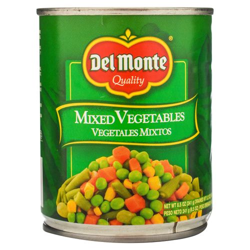 Vegetales mixtos Del Monte en lata - 241 g