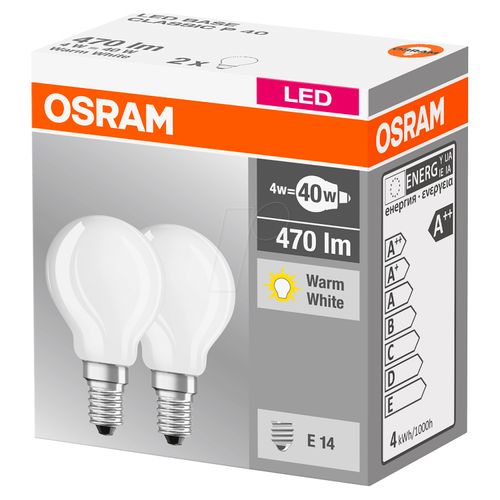 2 pack Luz Osram Blanca 14W 10K Hrs