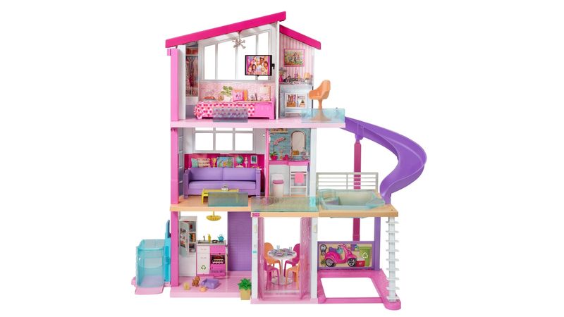 Comprar Barbie Mattel casa de suenos 360 de 70 accesorios Walmart Costa Rica