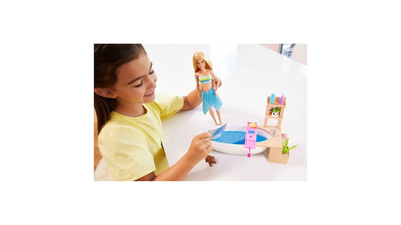 Barbie baño de espuma walmart hot sale